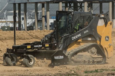 using a boxblade on a skid steer|tractor with box blade grading.